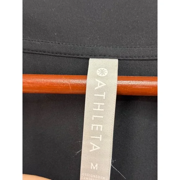 Athleta Womens Black Romper Size M - Picture 4 of 8